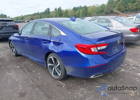 2020 Honda Accord Sport 2.0T from USA, damaged, VIN 1HGCV2F34LA014849